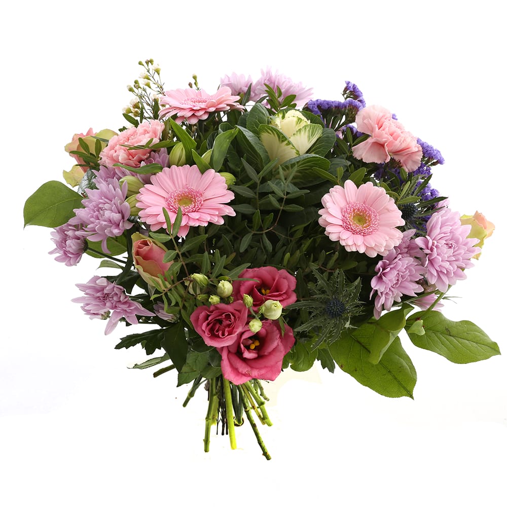 Boeket bloemen - Kim Extra Large Pink ↑ 50 cm - Afbeelding 5