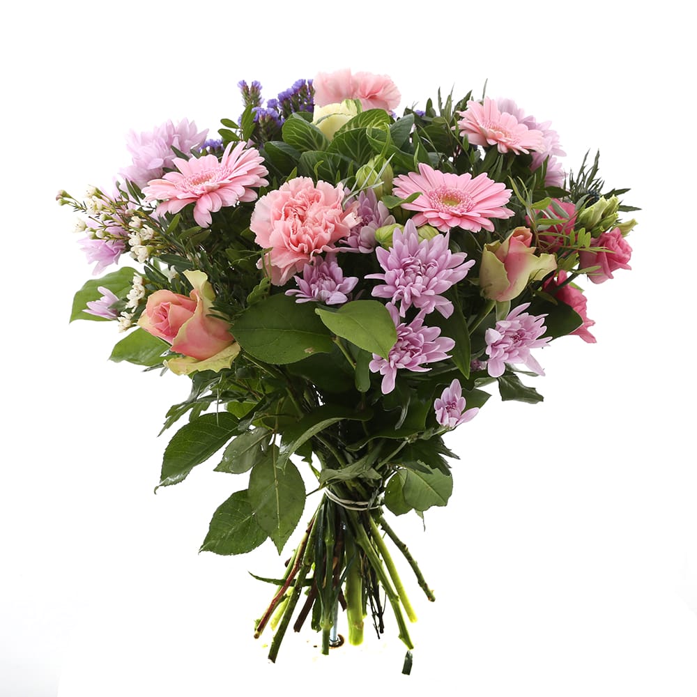 Boeket bloemen - Kim Extra Large Pink ↑ 50 cm - Afbeelding 6