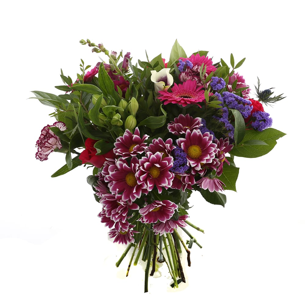 Boeket bloemen - Kim Extra Large Purple ↑ 50 cm - Afbeelding 5