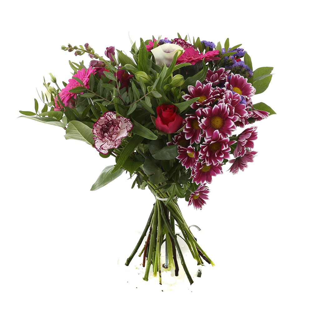 Boeket bloemen - Kim Extra Large Purple ↑ 50 cm - Afbeelding 6