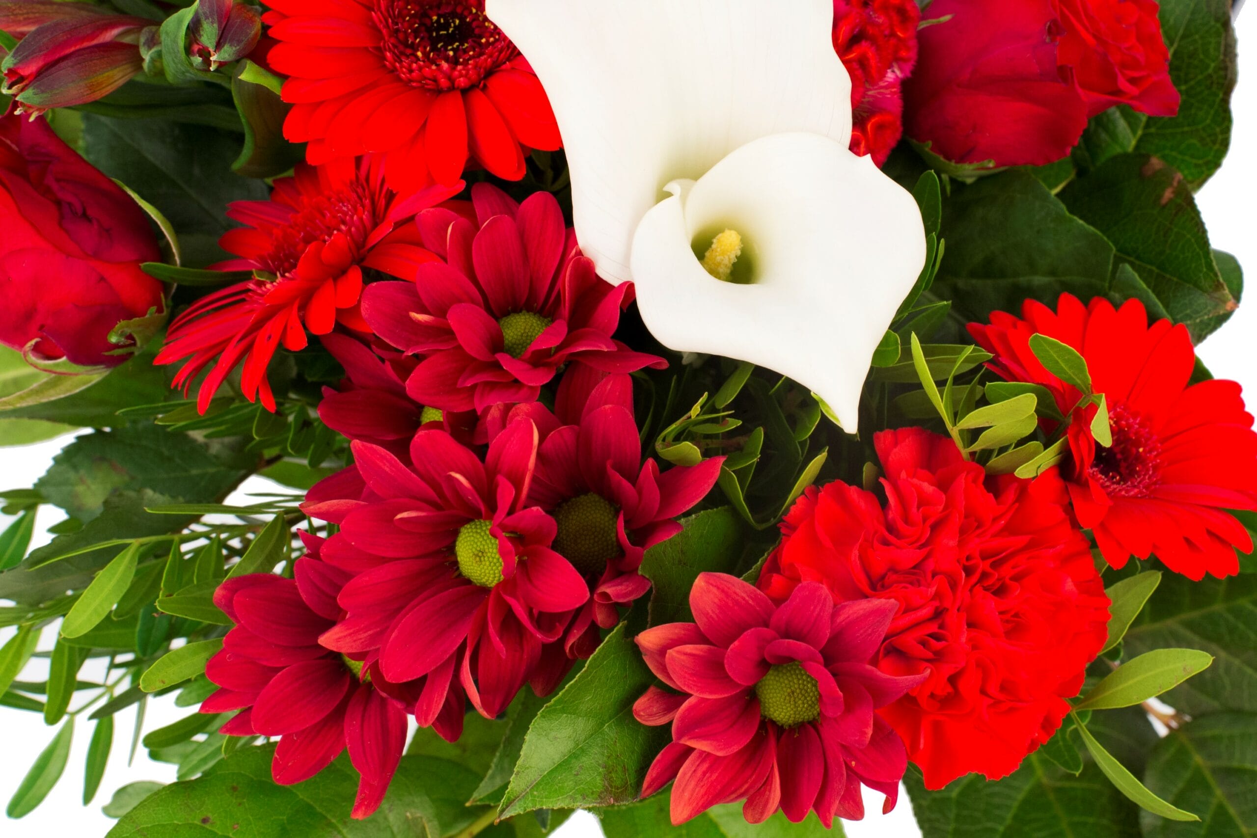 Boeket bloemen - Kim Medium Red ↑ 40 cm - Afbeelding 5