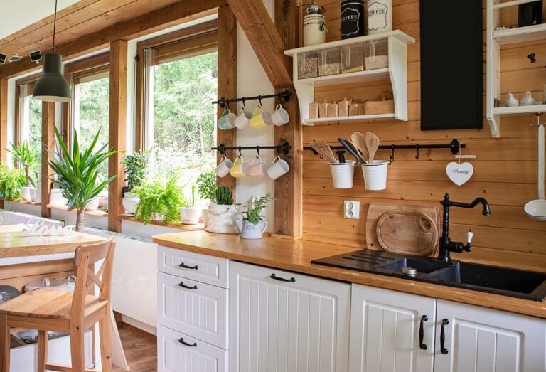 planten landelijk interieur