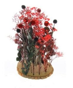 droogbloemen brievendus doe het zelf rood