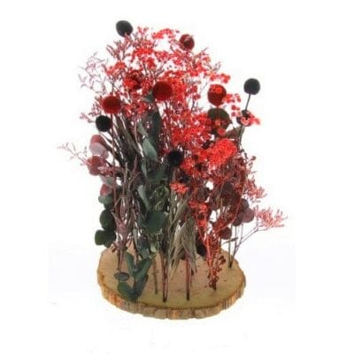 droogbloemen brievendus doe het zelf rood