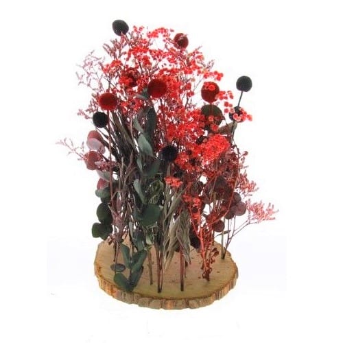 droogbloemen brievendus doe het zelf rood