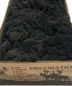 IJslands mos gedroogd - Zwart - 500 gram