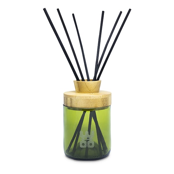 Combi Bamboo orchid 'sweet pink' in draadframe en Woo Diffuser (100 ml) ↑ 50 cm ⌀ 12 - Afbeelding 4