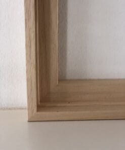 mosschilderij in lijst 50x50cm hout 2