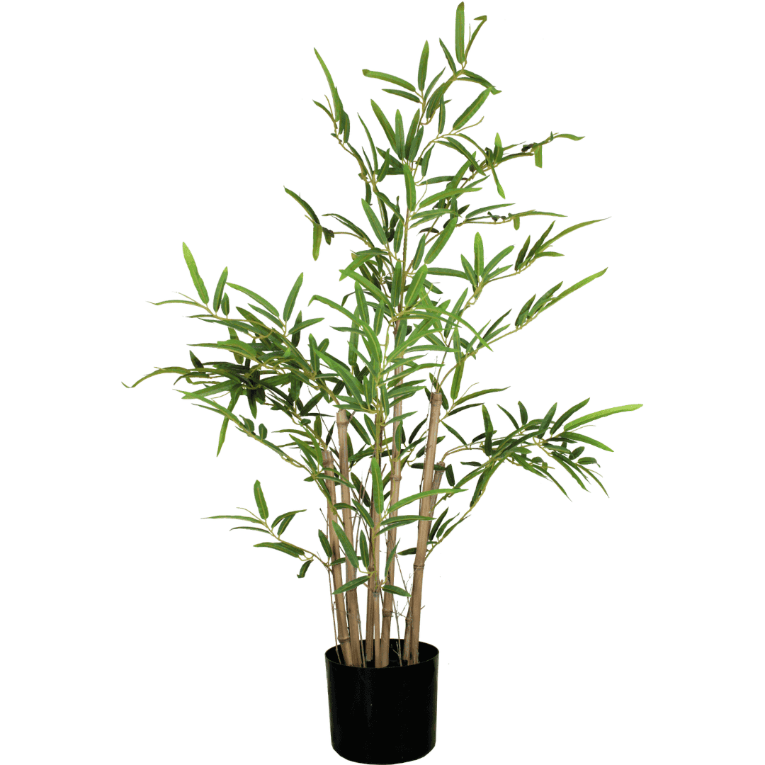 Bamboe kunstplant zijde ↑ 90 cm ⌀ 15 cm