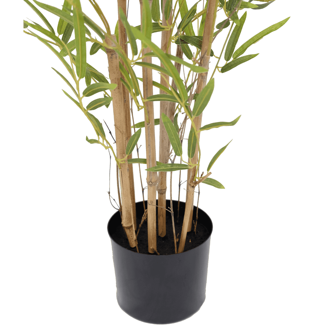 Bamboe kunstplant zijde ↑ 90 cm ⌀ 15 cm - Afbeelding 3