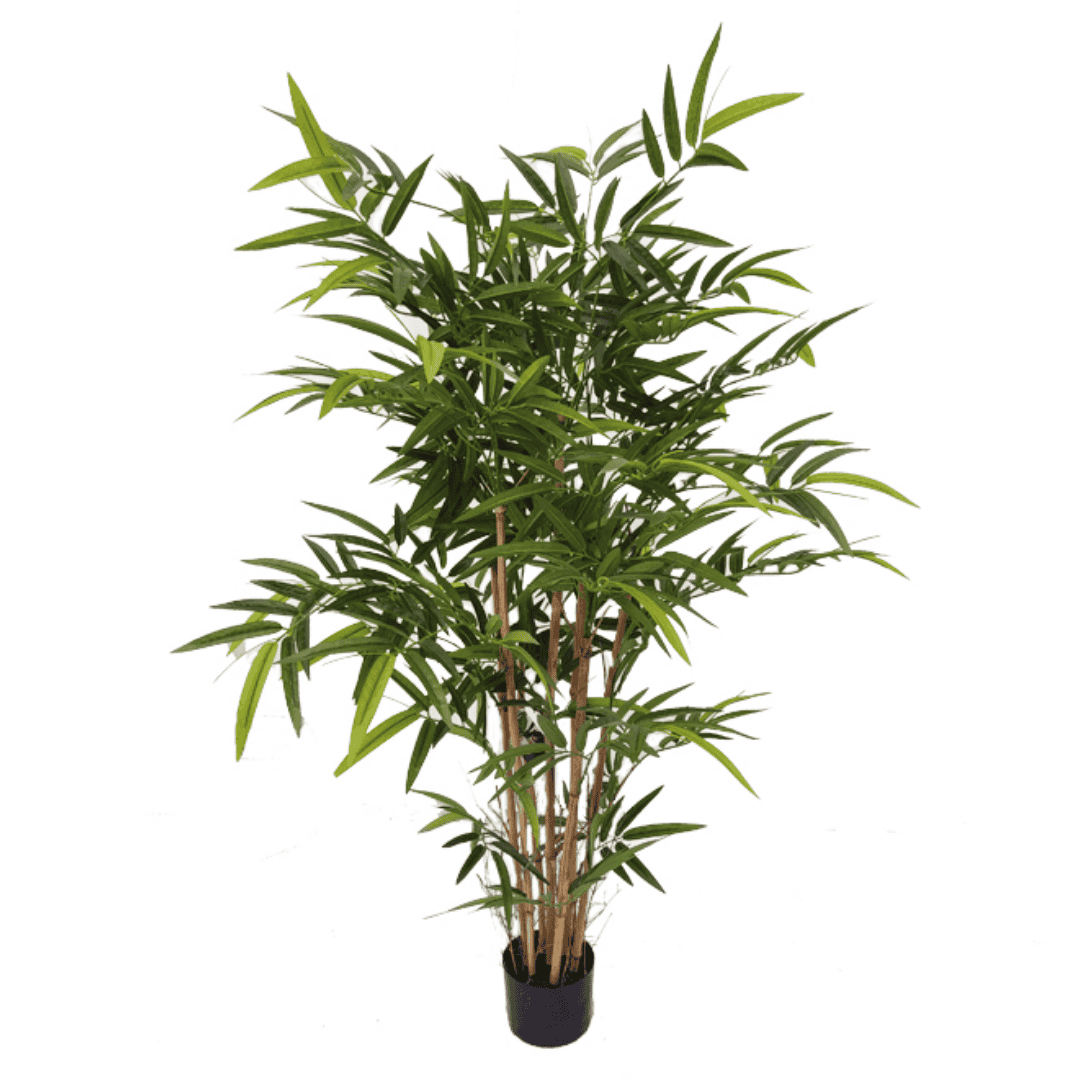 Bamboe kunstplant zijde 720 blaadjes ↑ 120 cm ⌀ 15 cm