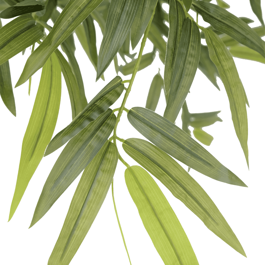 Bamboe kunstplant zijde 720 blaadjes ↑ 120 cm ⌀ 15 cm - Afbeelding 4