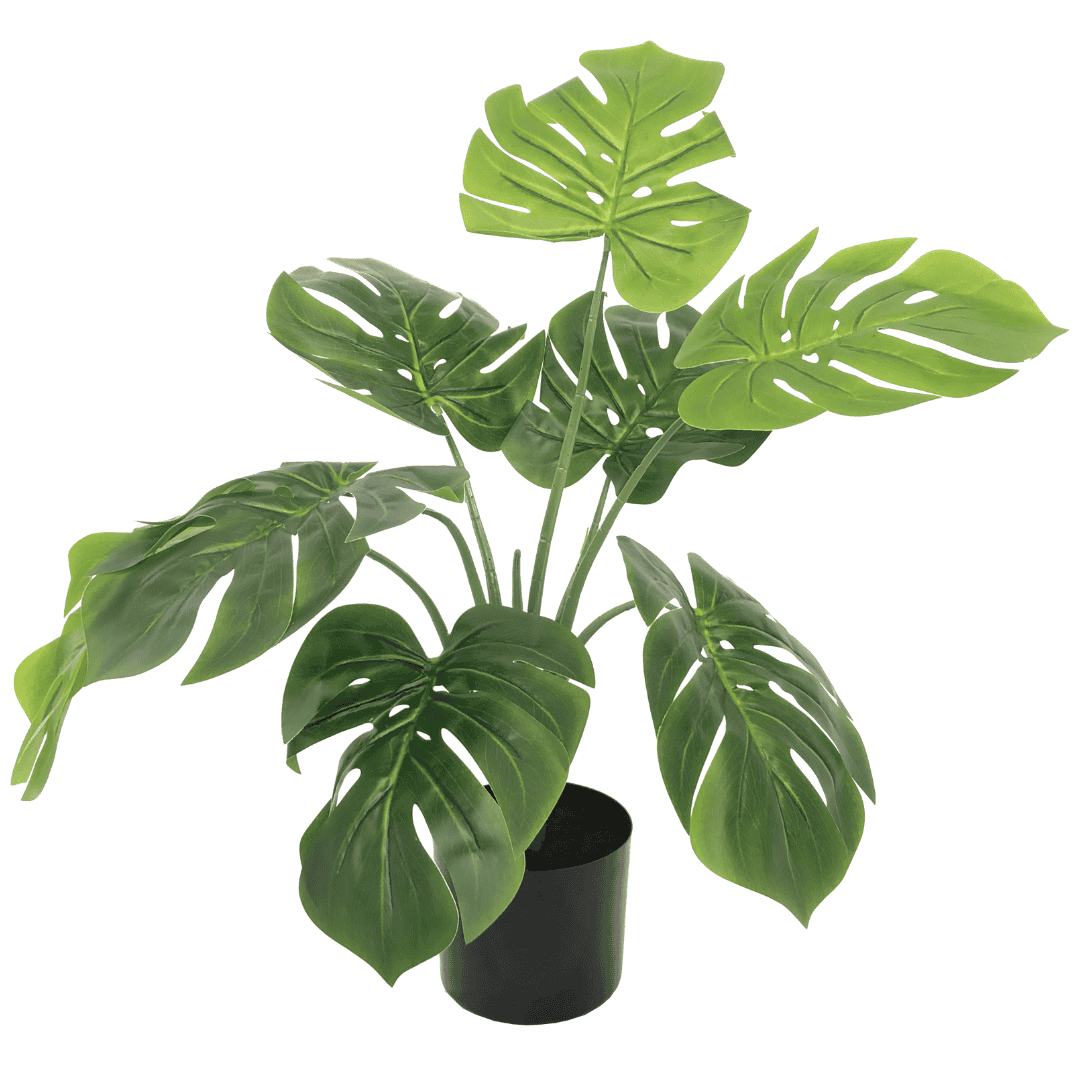 Monstera kunstplant zijde ↑ 60 cm ⌀ 15 cm