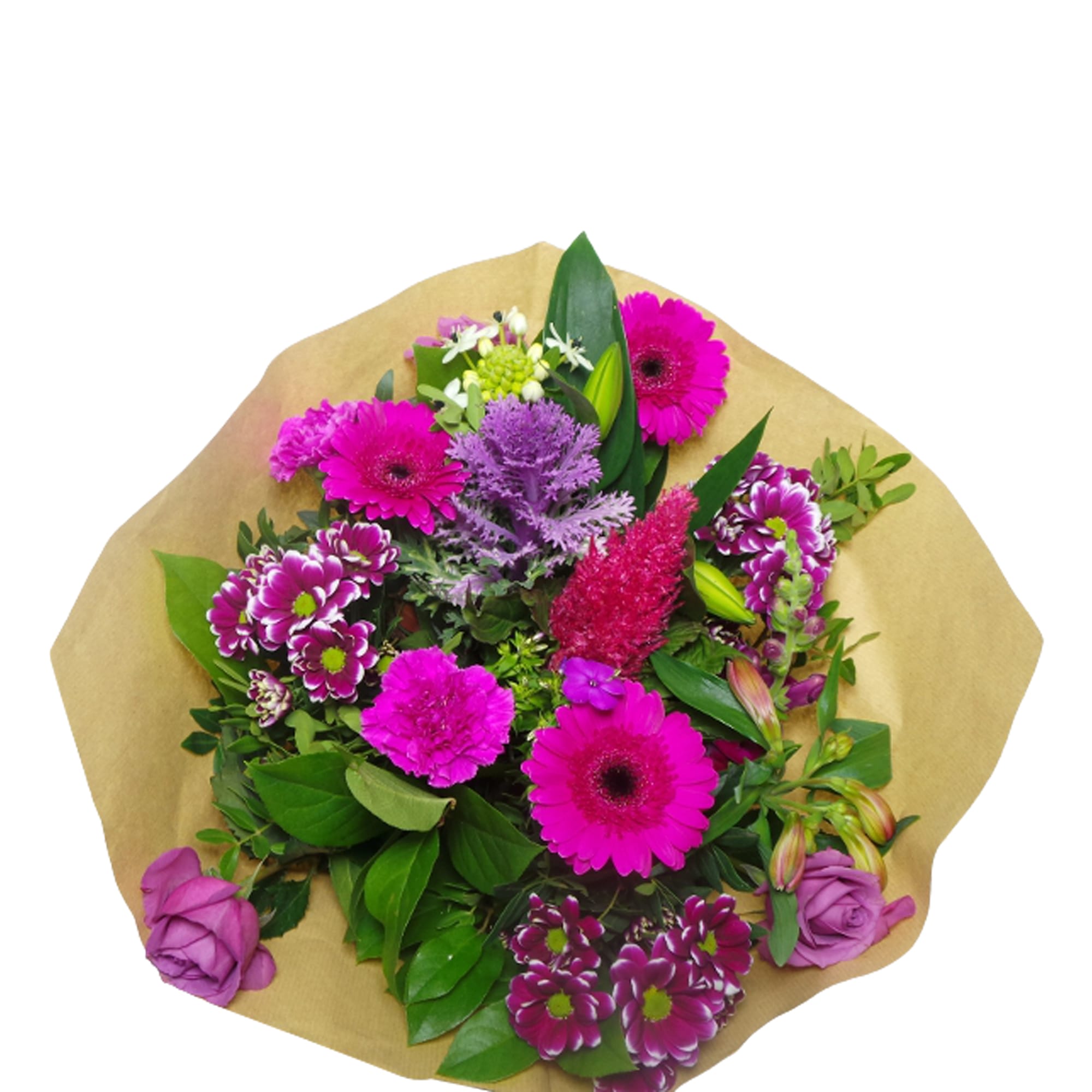 Boeket bloemen - Kim Large Lila ↑ 45 cm