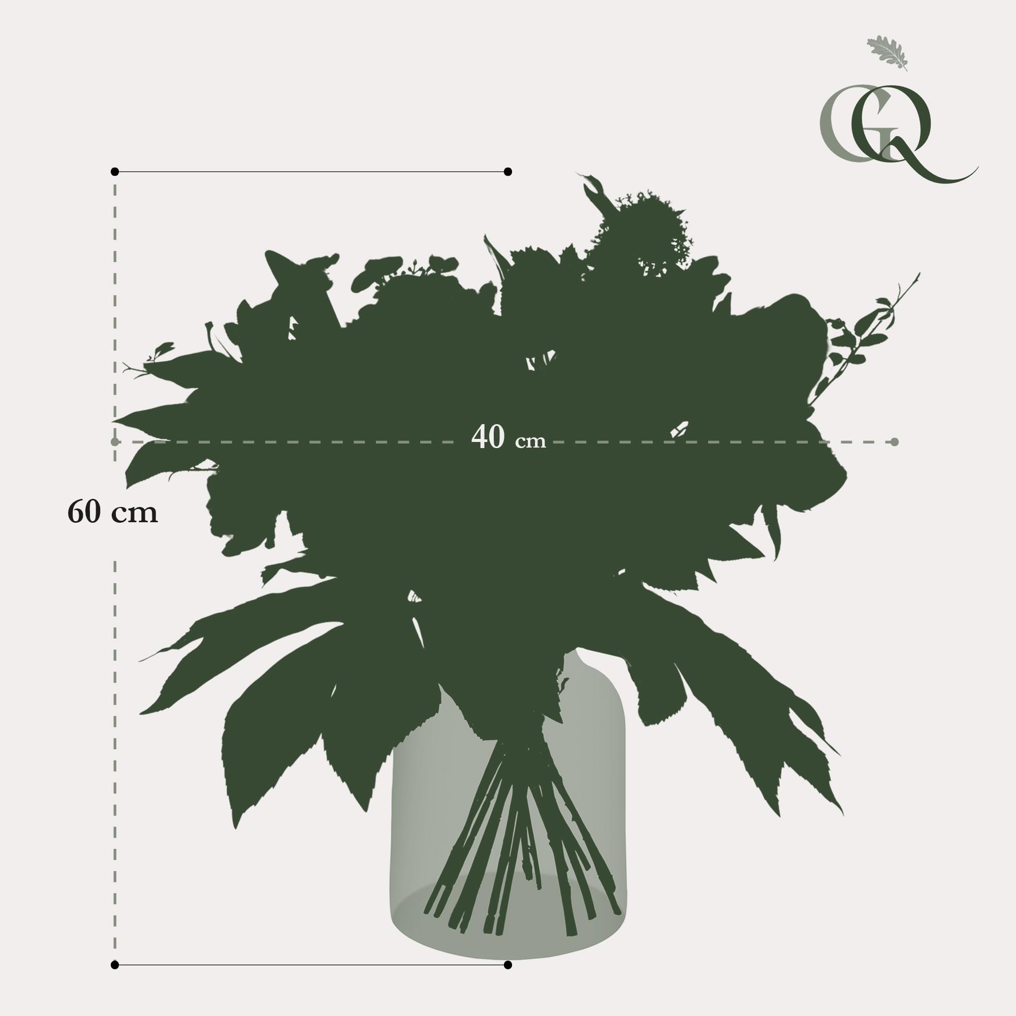 Bouquet White Dream - 60cm - Afbeelding 5