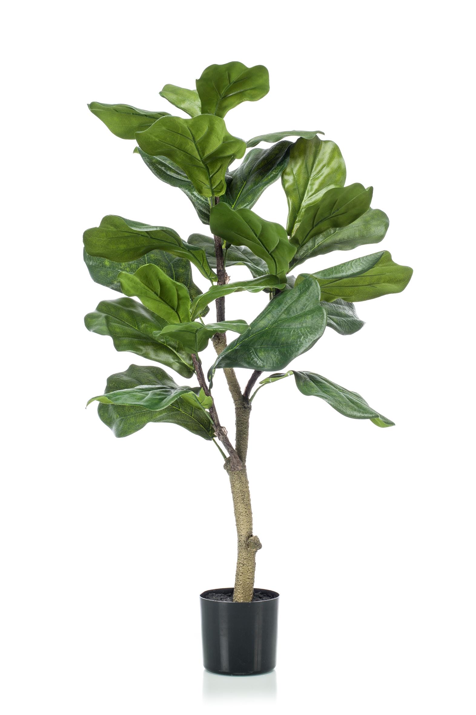 Ficus Lyrata - Tabaksplant - Kunstplant - 90cm - Afbeelding 8
