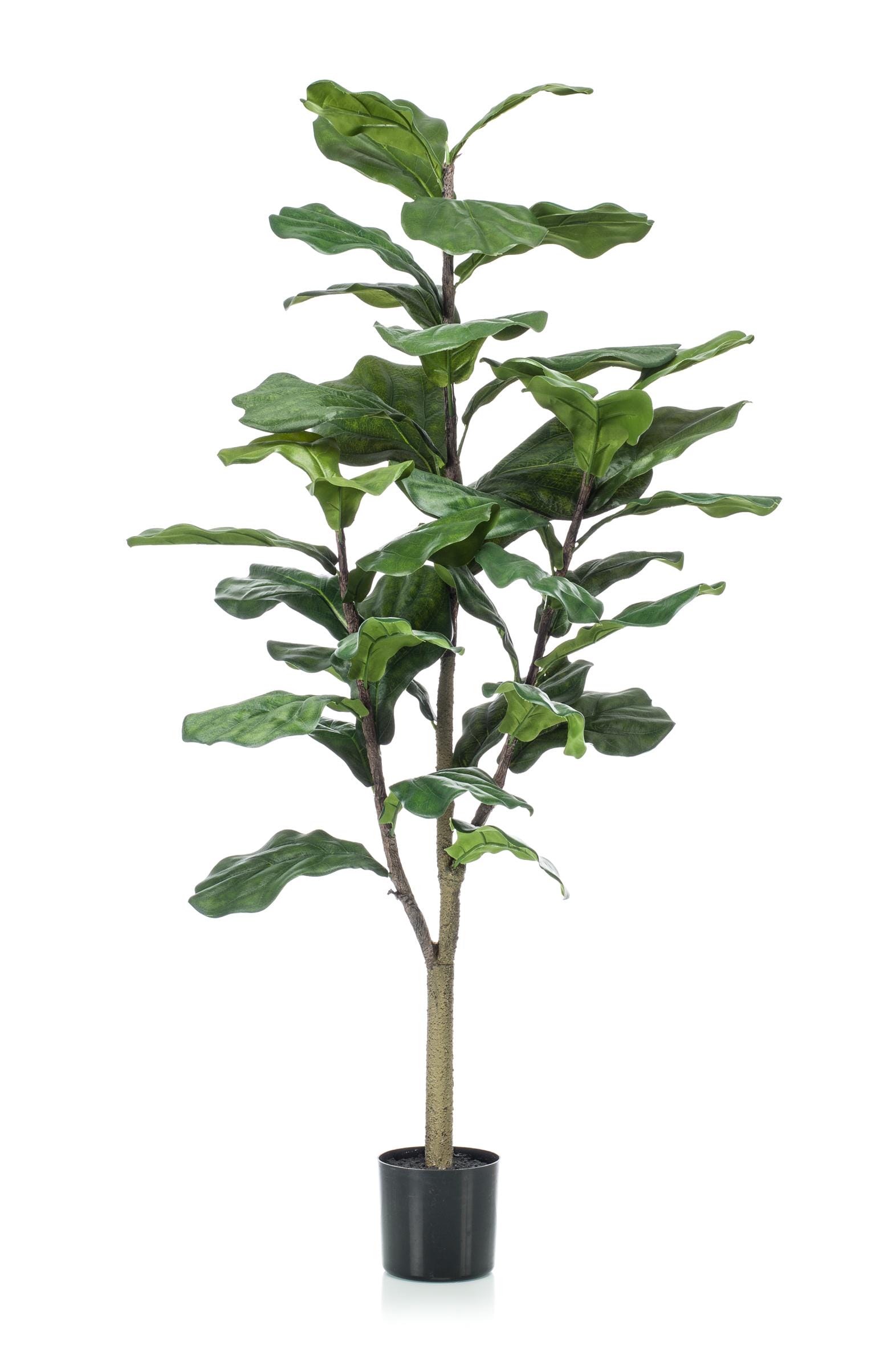 Ficus Lyrata - Tabaksplant - Kunstplant - 90cm