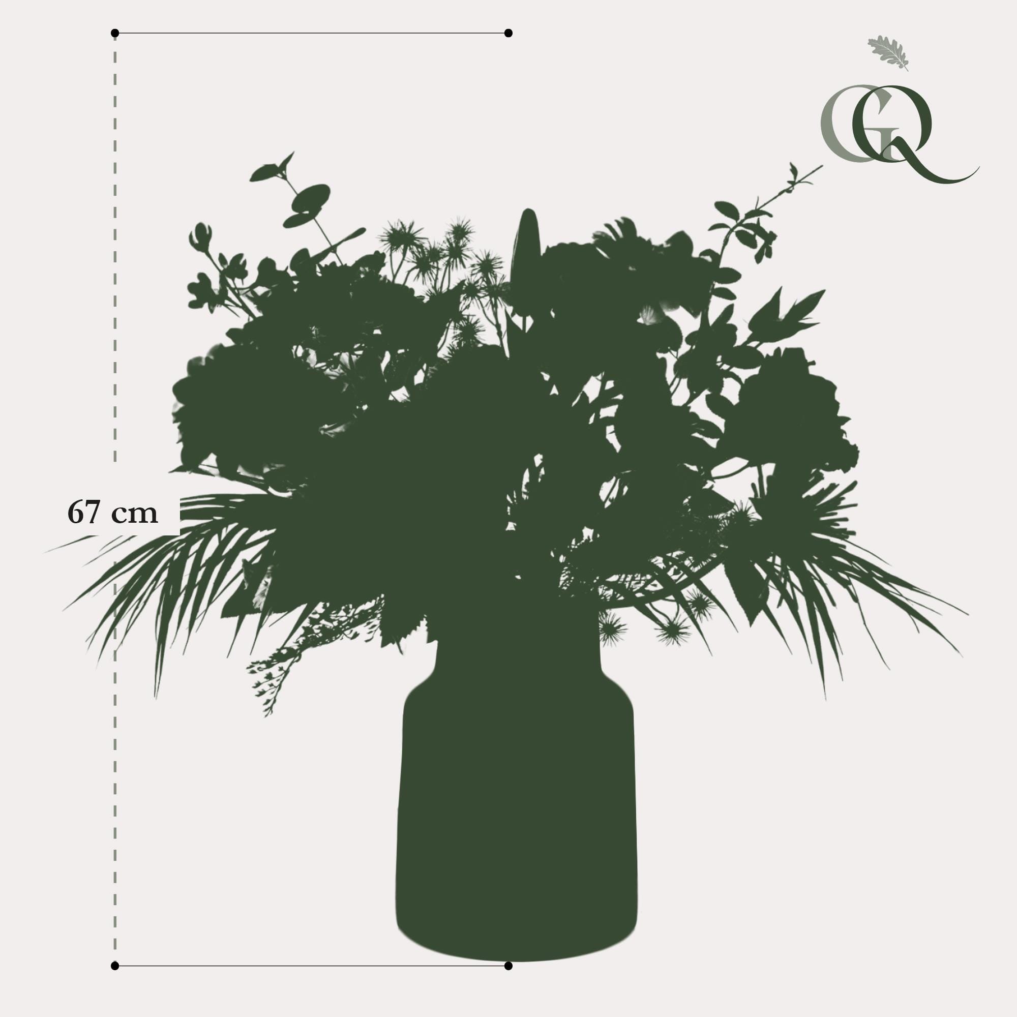 Bouquet Pretty Powerful - 67cm - Afbeelding 5