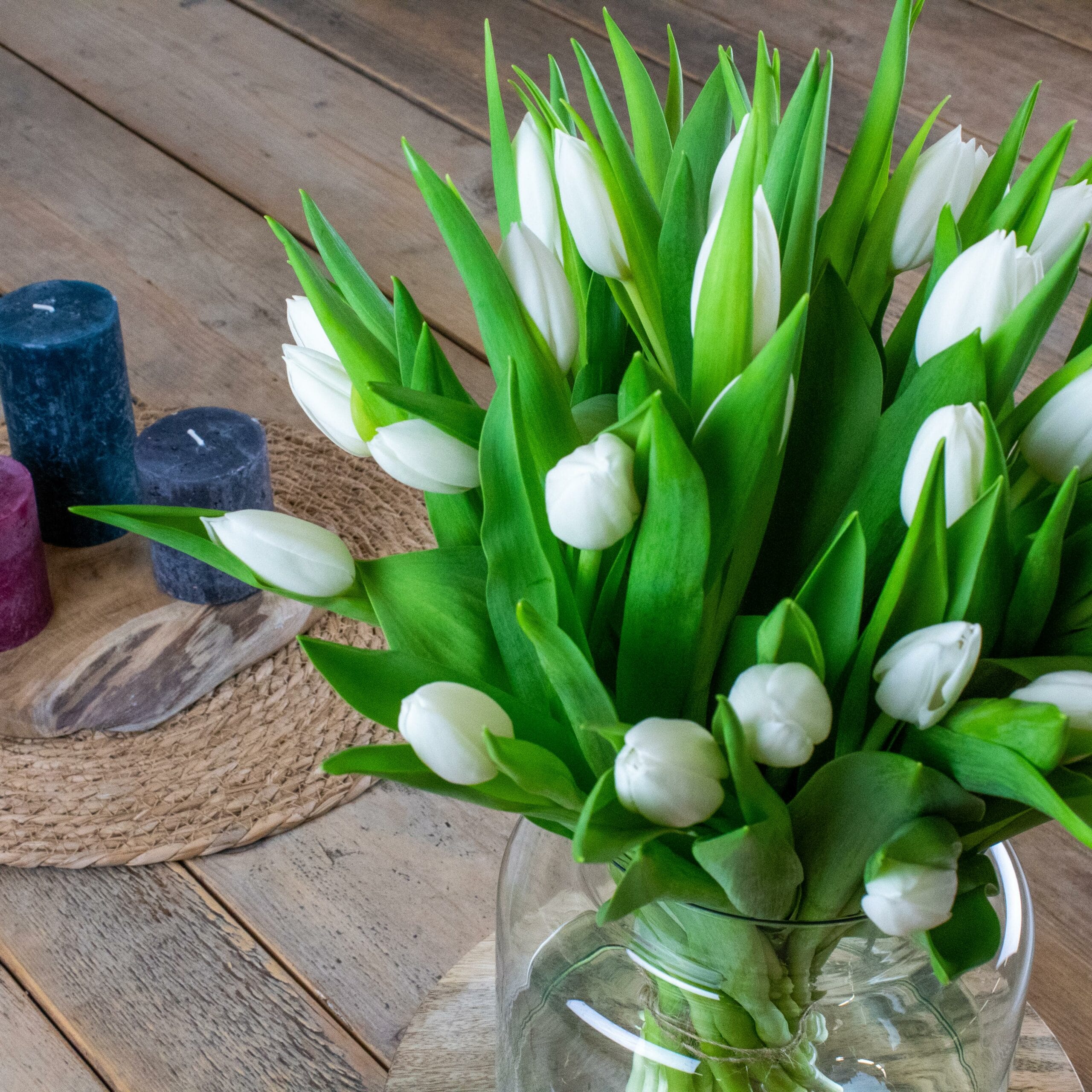 Witte Brievenbus Tulpen 10 stuks - Afbeelding 3