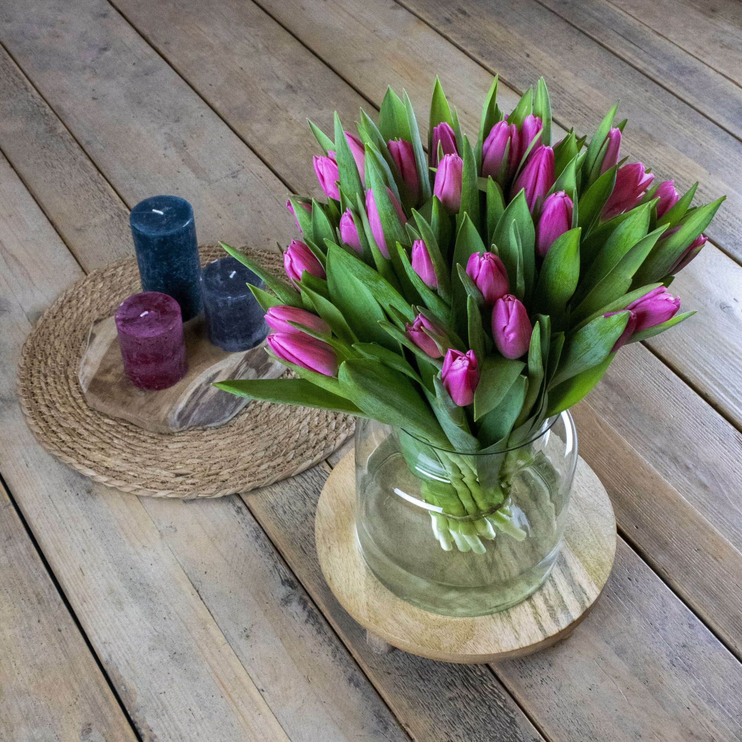 Roze Brievenbus Tulpen 10 stuks - Afbeelding 3