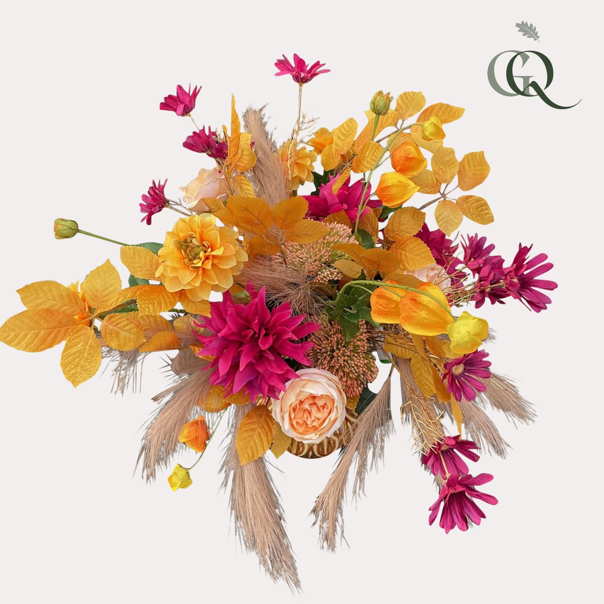 Boeket - L - Peachy - 90Cm - Afbeelding 2