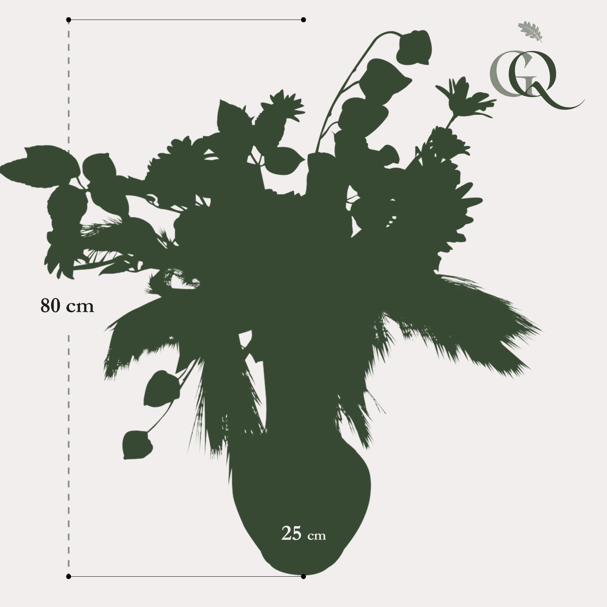 Boeket - L - Peachy - 90Cm - Afbeelding 3