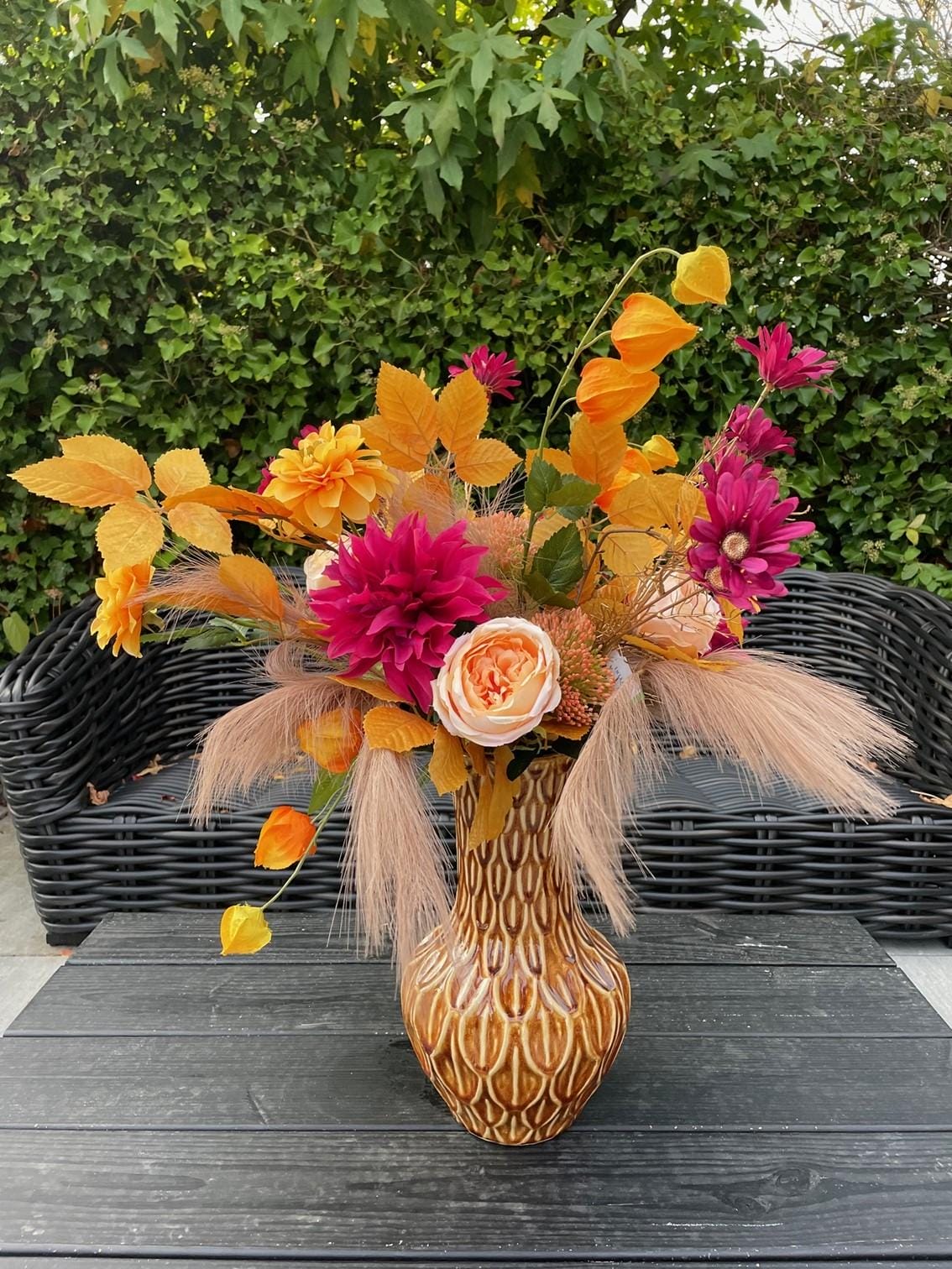 Boeket - L - Peachy - 90Cm - Afbeelding 5