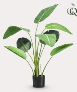 Kunstplant - Strelitzia Nicolai - Paradijsvogelbloem - 120Cm