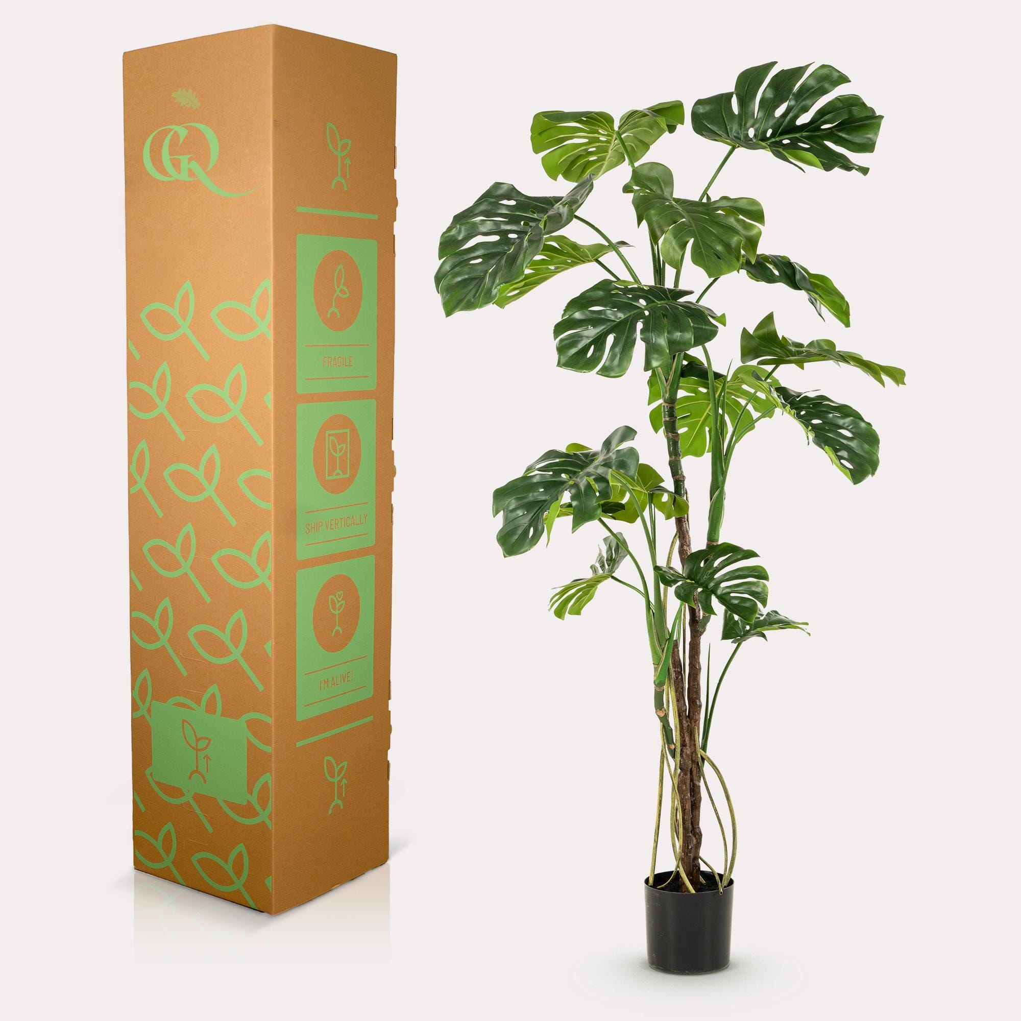 Kunstplant - Monstera - Gatenplant - 180Cm - Afbeelding 4