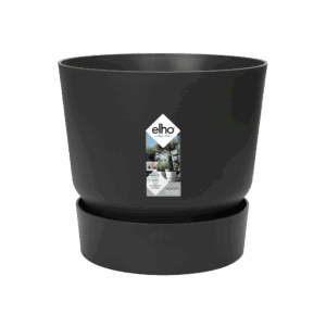 Pot Elho Greenville Round Zwart