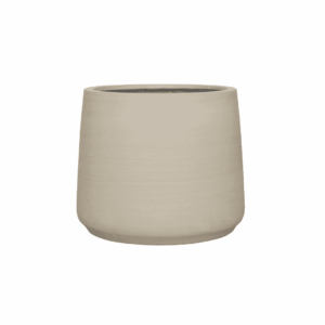 Pot Jumbo Patt Beige Washed - D23 X H19