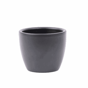 Pot Boule Antraciet Mat - D7.5 H6 Cm