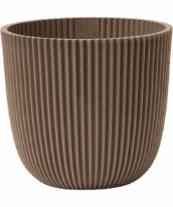 Capi Pot Nature Groove Made With Warm Taupe