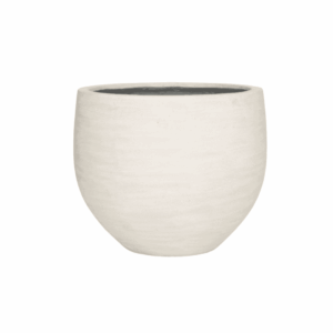 Pot Jumbo Orb Ivory Washed