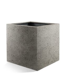 Pot Grigio Cube Natural Concrete