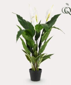Kunstplant - Spathiphyllum - Lepelplant - 90Cm