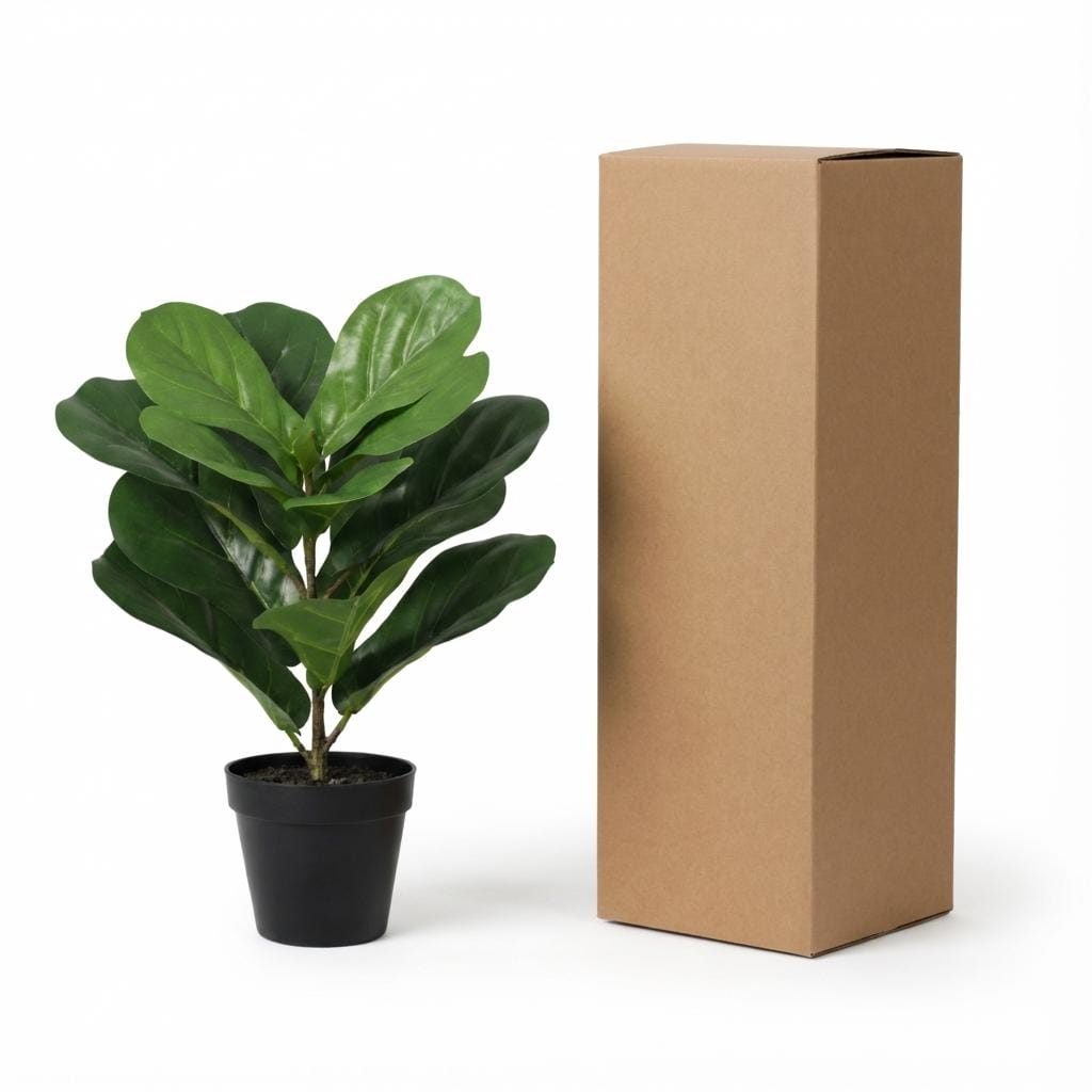 Artificial Ficus Lyrata - 40Cm - Afbeelding 6