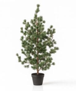 Dennenboom (Cedar Pine) 120 Cm – Kunstplant In Pot - Artificial