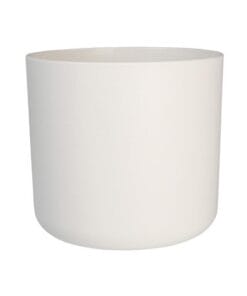 Planten pot rond 30cm wit