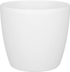 Planten pot rond 18cm wit