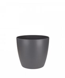 Planten pot rond mini antraciet