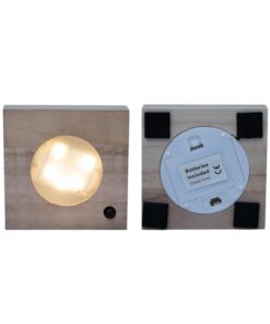 Calathea In Samoa Glas Met Led Verlichting - Ø12Cm - ↕10Cm - Afbeelding 3