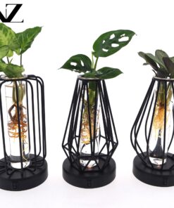 Mix In Turijn Glas + Led - 3 Stuks - Ø7Cm - ↕20Cm